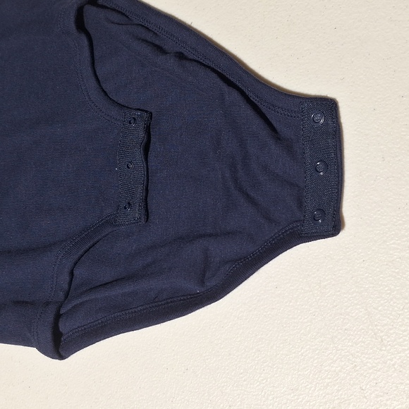 Tennessee Titans Outer Stuff Navy One Piece Bottom Buttons 24 Months - Picture 9 of 14